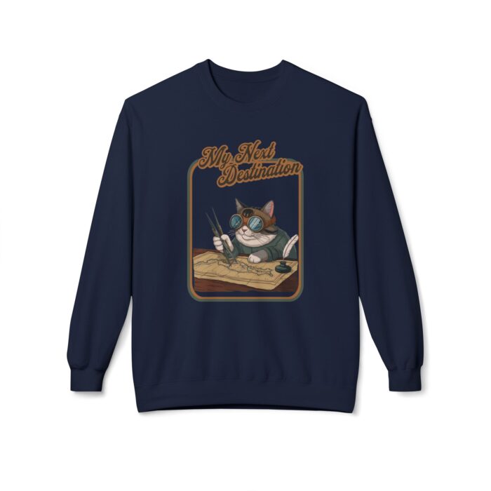 My next destintion Unisex Midweight Softstyle Fleece Crewneck Sweatshirt - Image 25