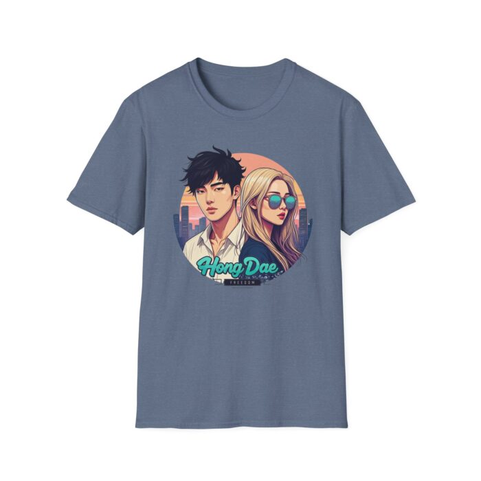 HongDae Freedom Unisex Softstyle T-Shirt - Image 25