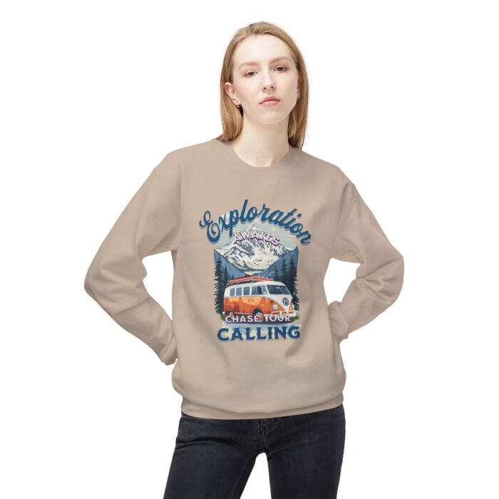 Exploration Unisex Midweight Softstyle Fleece Crewneck Sweatshirt - Image 7