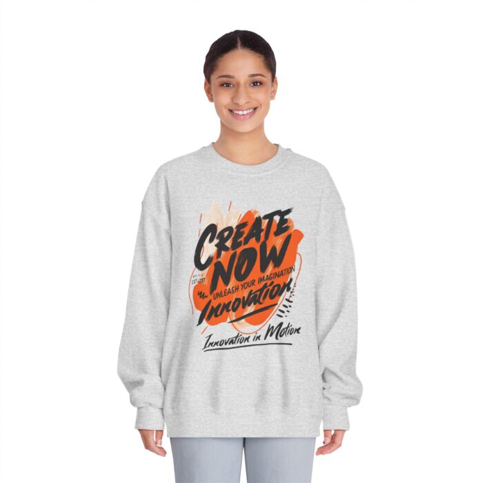 Create now Unisex DryBlend® Crewneck Sweatshirt - Image 7