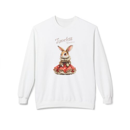 "meta_description": "Stay cozy with the Timeless Wanderer Unisex Sweatshirt, offering style and comfort.",