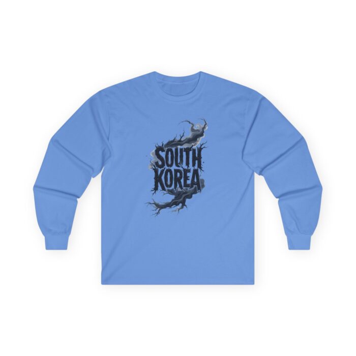 South Korea Unisex Ultra Cotton Long Sleeve Tee - Image 19