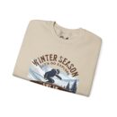 Ski in the national park Unisex Heavy Blend™ Crewneck Sweatshirt