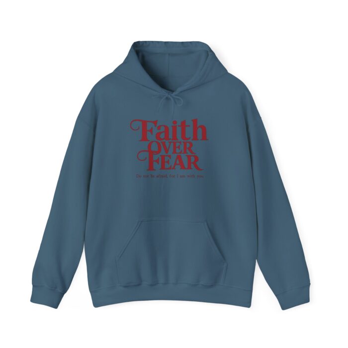 Faith over fear Unisex Heavy Blend™ Hooded Sweatshirt - Image 33
