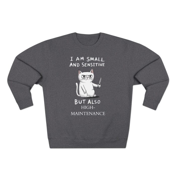 I'm high- maintenance Unisex Crewneck Sweatshirt - Image 5
