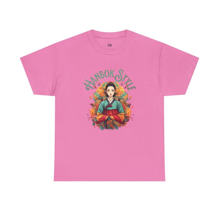 Hanbok Style Unisex Heavy Cotton Tee - Image 41