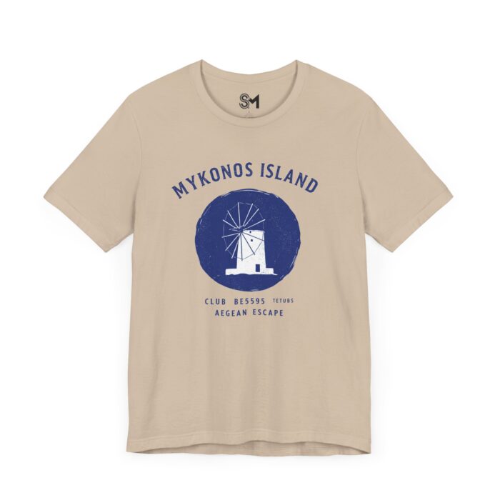 Mykonos Island Unisex Jersey Short Sleeve Tee - Image 23