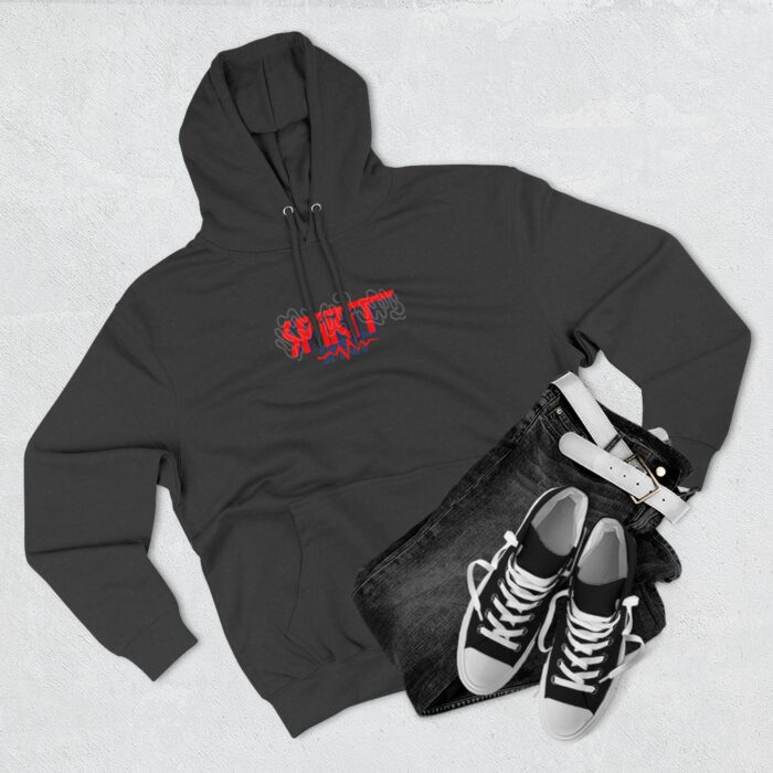 Be brave Three-Panel Fleece Hoodie - Image 3