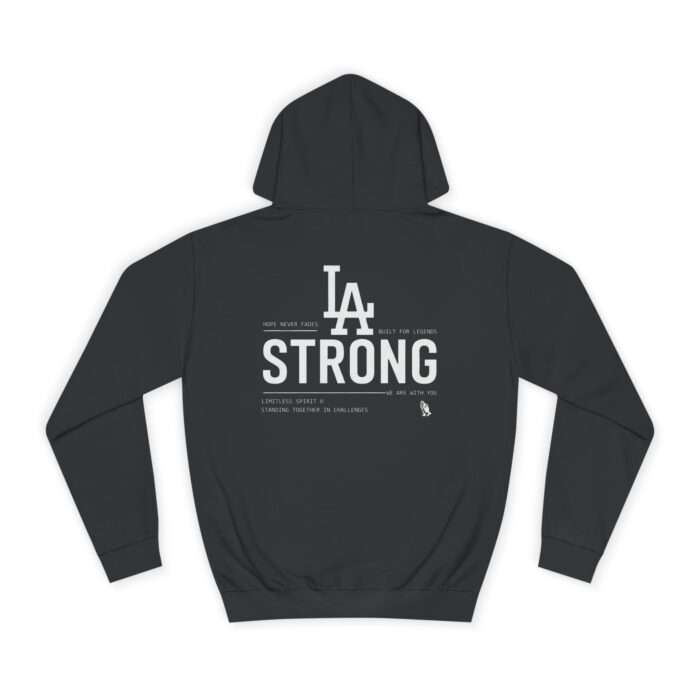 LA STRONG Unisex College Hoodie - Image 6