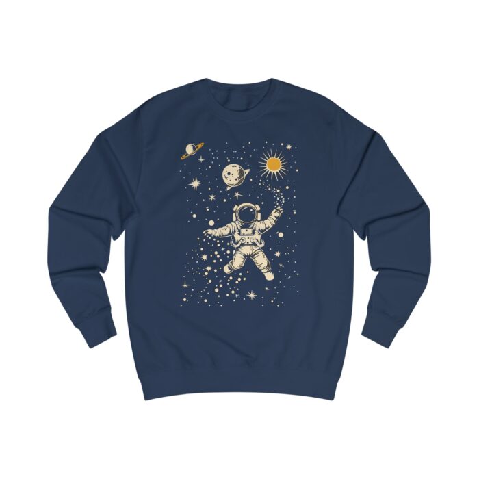Astronaut in space Unisex Sweatshirt - Image 3
