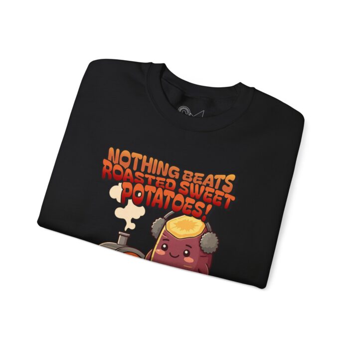 Nothing beats roasted sweet potatoes Unisex Heavy Blend™ Crewneck Sweatshirt - Image 3