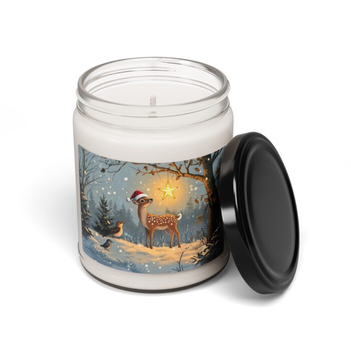 Serene winter Scented Soy Candle, 9oz - Image 6