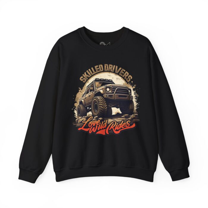 Skilled driver Unisex Heavy Blend™ Crewneck Sweatshirt - Image 9