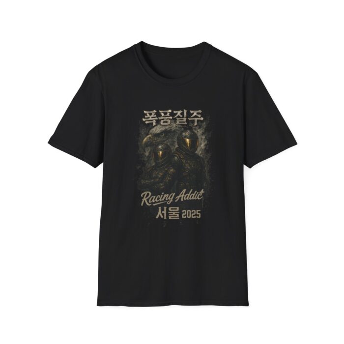 Racing Addict Unisex Softstyle T-Shirt - Perfect for Speed Enthusiasts