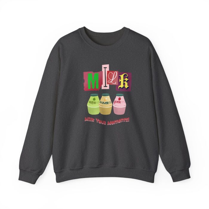 Milk your moment! Unisex Heavy Blend™ Crewneck Sweatshirt - Image 37