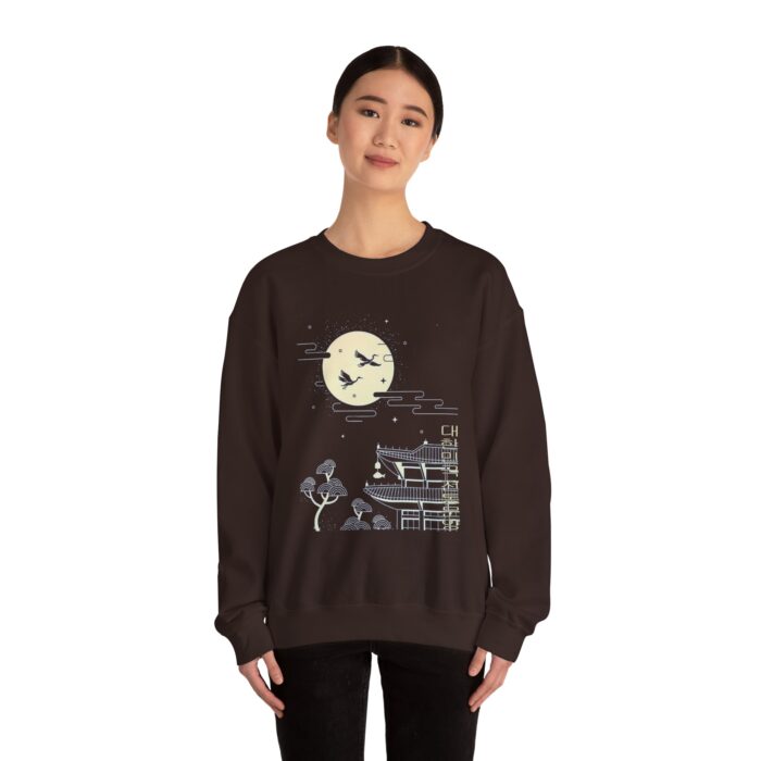Korean traditional art Unisex Heavy Blend™ Crewneck Sweatshirt - Image 8