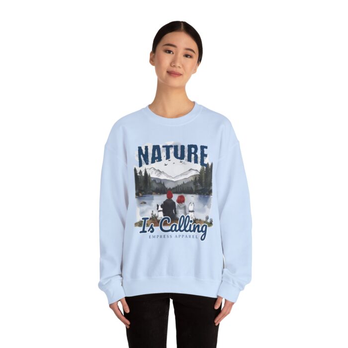 Nature is calling Unisex Heavy Blend™ Crewneck Sweatshirt - Image 16