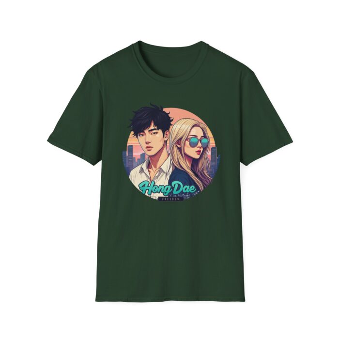 HongDae Freedom Unisex Softstyle T-Shirt - Image 21