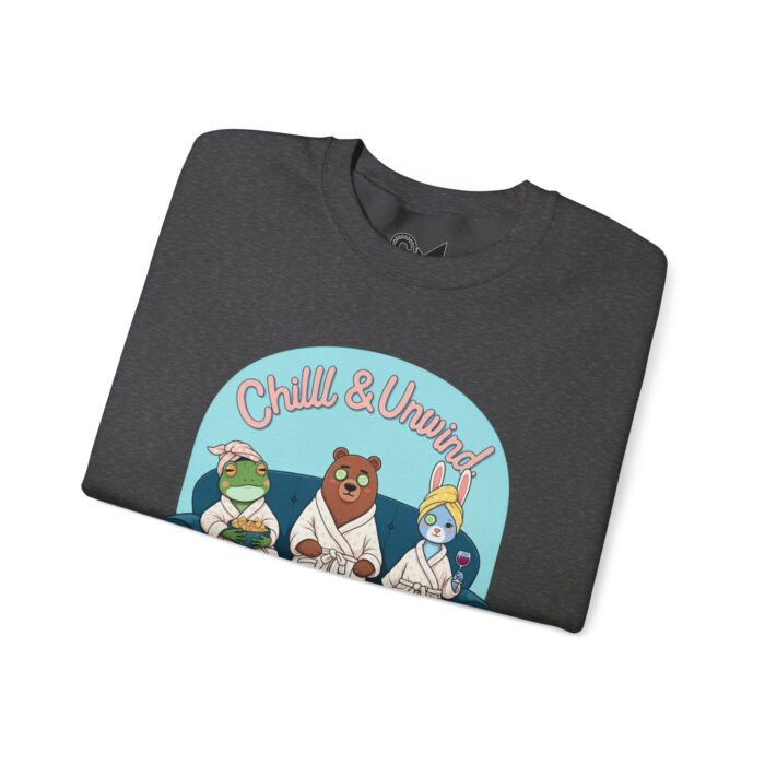Chill & Unwind Unisex Heavy Blend™ Crewneck Sweatshirt - Image 19