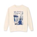 Coffee, Creativity, and City Vibes Unisex Lightweight Crewneck Sweatshirt