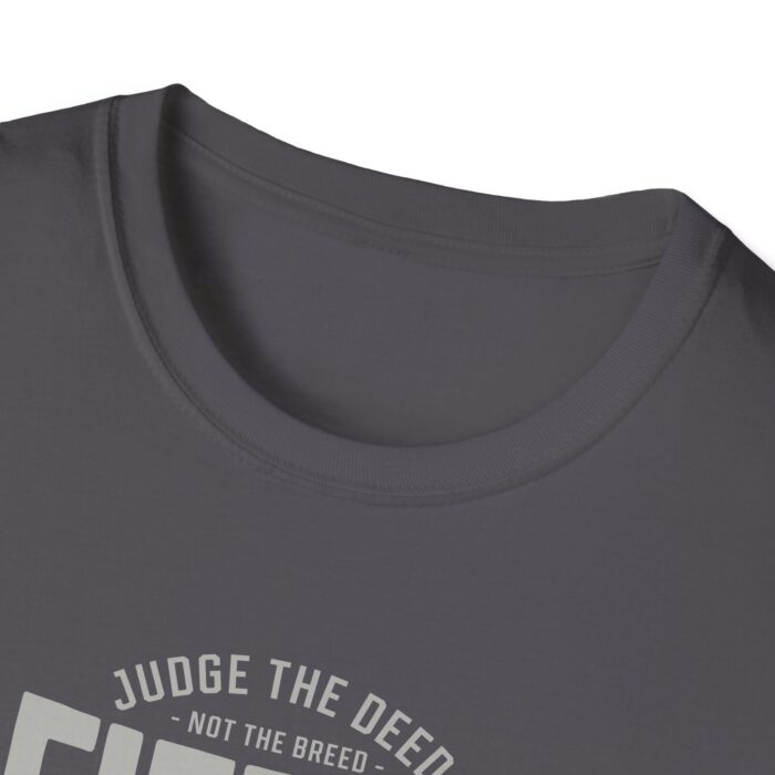 Fierce pitbull heart Unisex Softstyle T-Shirt - Image 15