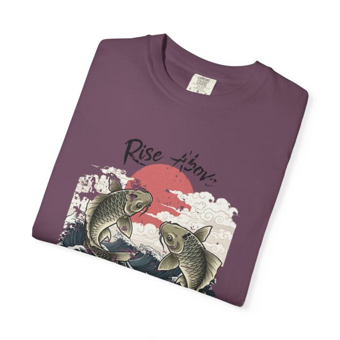 Rise above Unisex Garment-Dyed T-shirt - Image 43