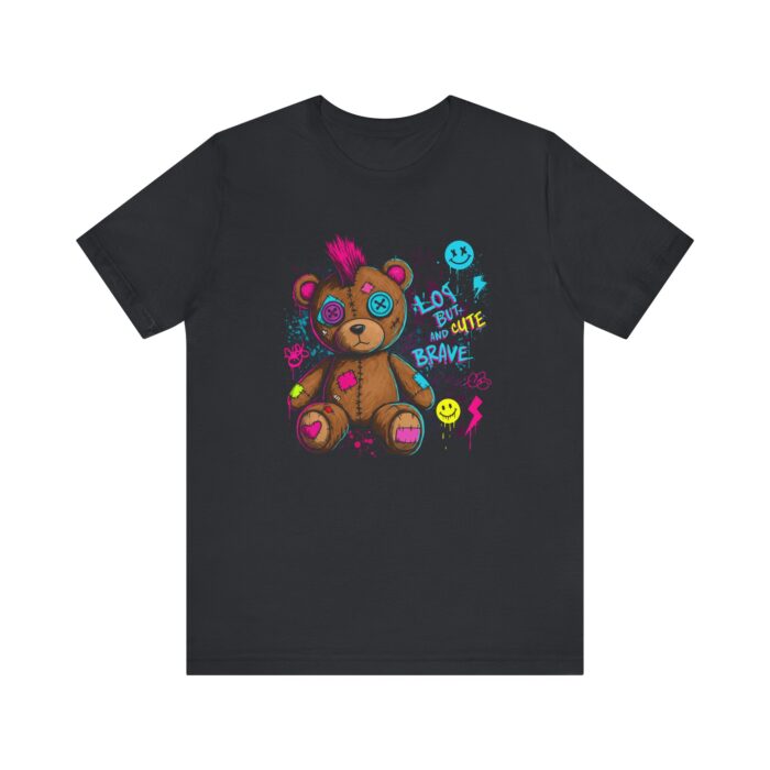 Lost but cute and brave Unisex Jersey Short Sleeve Tee - Image 17