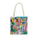 Seoul's hill neighborhoods Tote Bag (AOP)