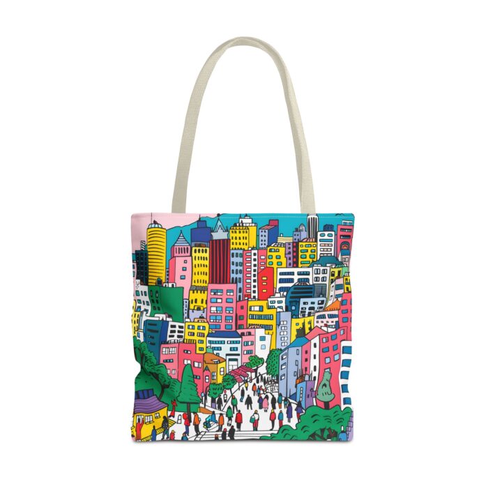 Seoul's hill neighborhoods Tote Bag (AOP) - Image 45