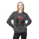 Ride the wild roads Unisex Midweight Softstyle Fleece Crewneck Sweatshirt