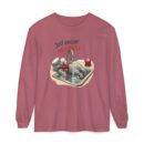 Just chillin' no stress Unisex Garment-dyed Long Sleeve T-Shirt