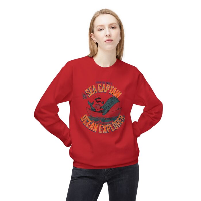 Sea captain Unisex Midweight Softstyle Fleece Crewneck Sweatshirt - Image 27