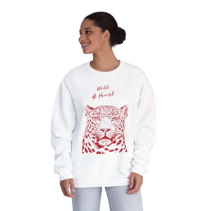 Wild at heart Unisex NuBlend® Crewneck Sweatshirt - Image 4