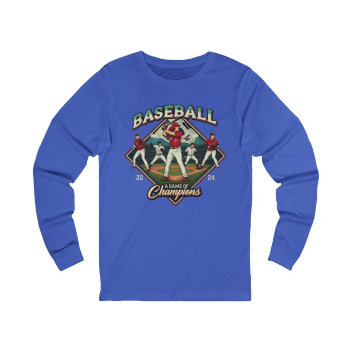 A GAME OF CHAMPIONS Unisex Jersey Long Sleeve Tee - Image 13