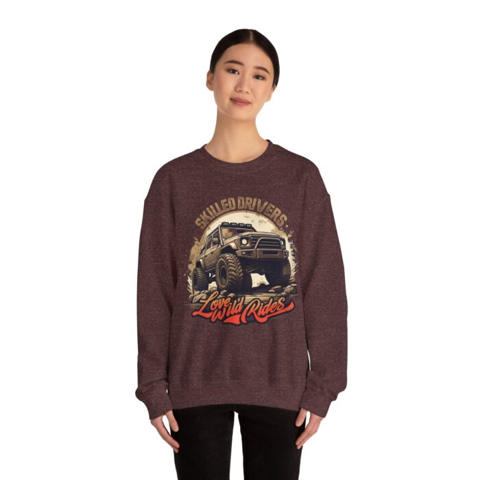 Skilled driver Unisex Heavy Blend™ Crewneck Sweatshirt - Image 8