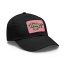 Vintage style Hat with Leather Patch (Rectangle)