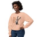You're in good hands Unisex Lightweight Crewneck Sweatshirt