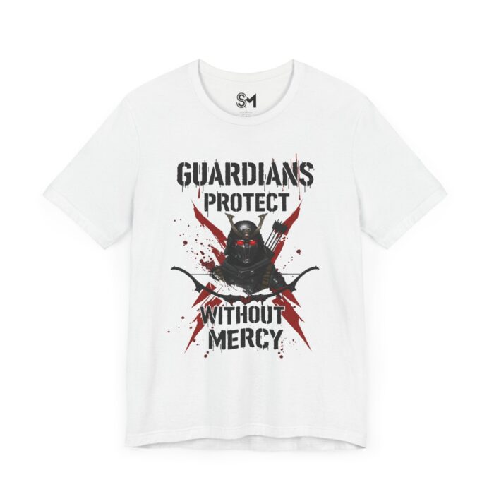 Gardians protect without mercy Unisex Jersey Short Sleeve Tee - Image 3
