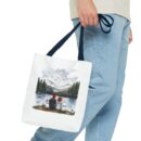 Two dogs, you and me Tote Bag (AOP)