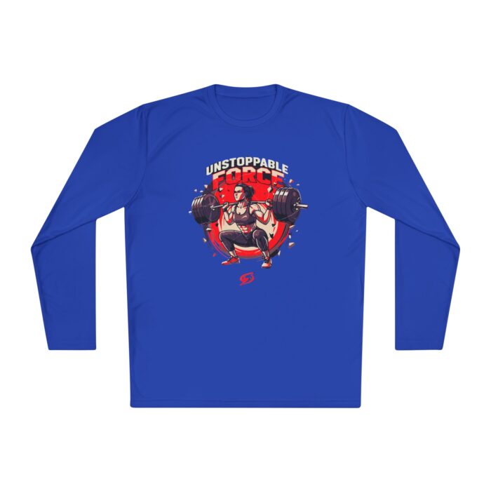 Unstoppable force Unisex Lightweight Long Sleeve Tee - Image 9