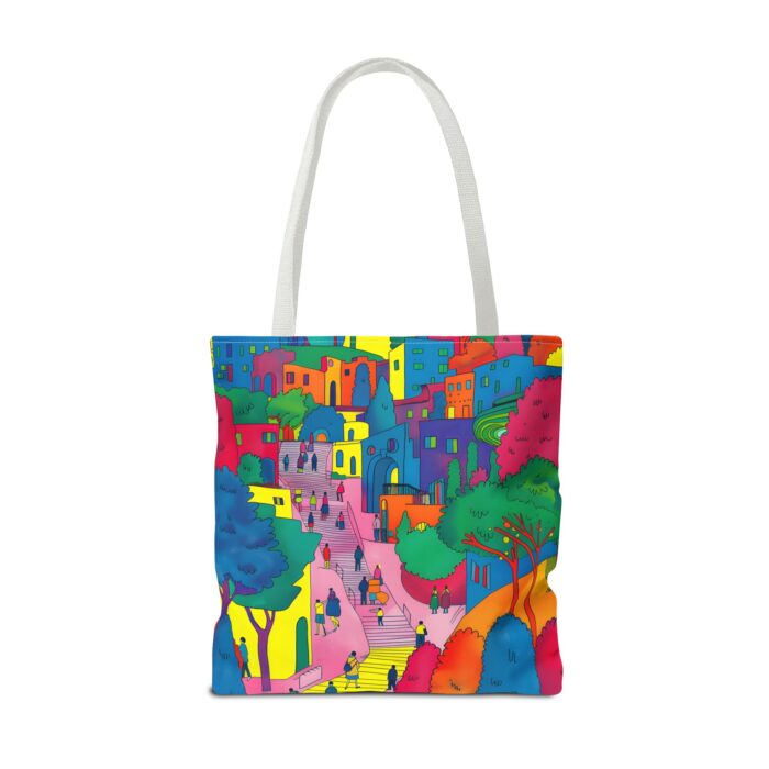 The hillside village in Korea Tote Bag (AOP) - Image 34
