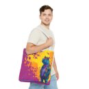 Stylish Hippo Tote Bag (AOP)