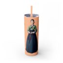 GRACE HERITAGE Skinny Tumbler with Straw, 20oz
