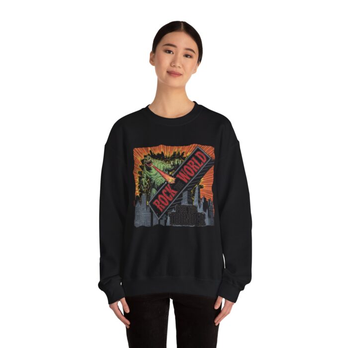 Rock the world Unisex Heavy Blend™ Crewneck Sweatshirt - Image 4