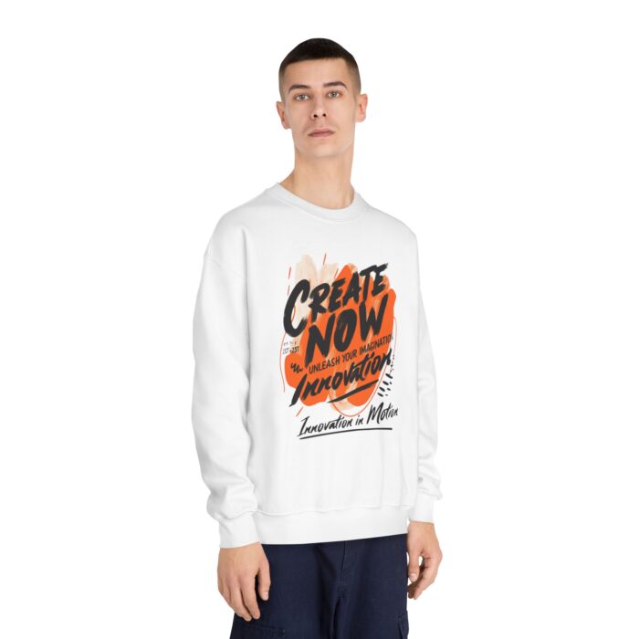 Create now Unisex DryBlend® Crewneck Sweatshirt - Image 4