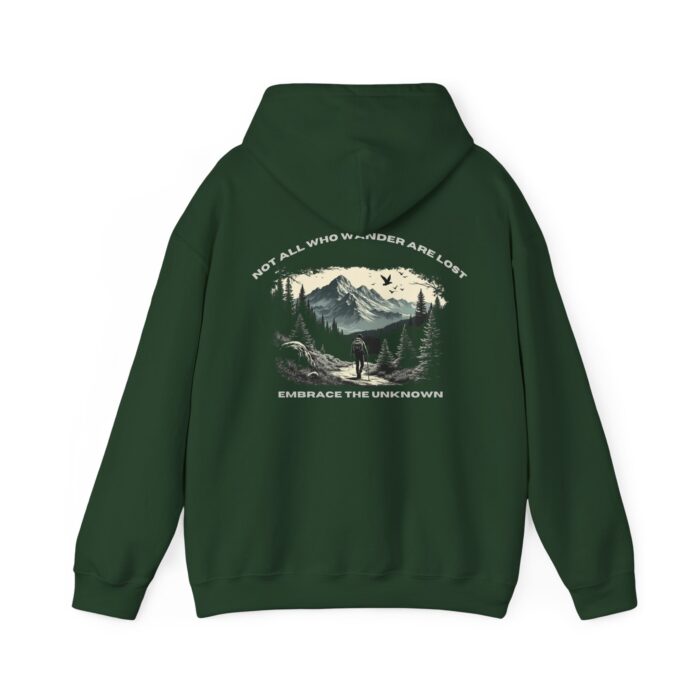 Not All Who Wander Are Lost Unisex Heavy Blend™ Hooded Sweatshirt - Image 10