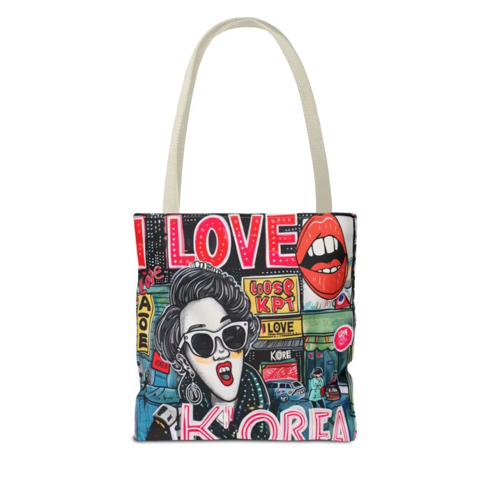 I love Korea Tote Bag (AOP) - Image 38