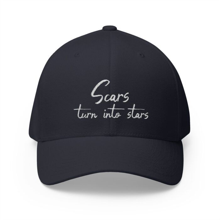Embroidered Cap - 'Scars Turn Into Stars' Inspiring Quote - Image 21