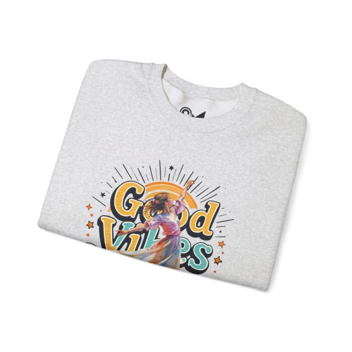 Good vibes only Unisex Heavy Blend™ Crewneck Sweatshirt - Image 3