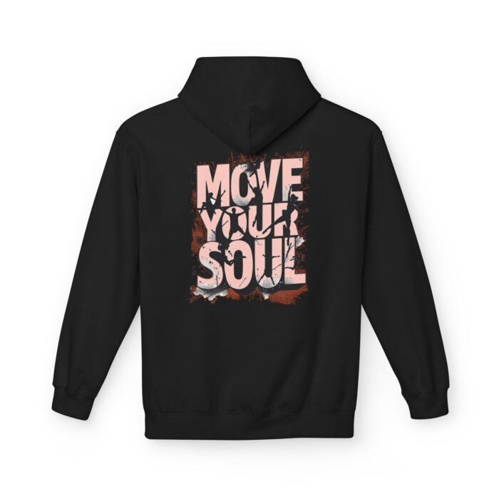 Move your soul Unisex Midweight Softstyle Fleece Hoodie - Image 2
